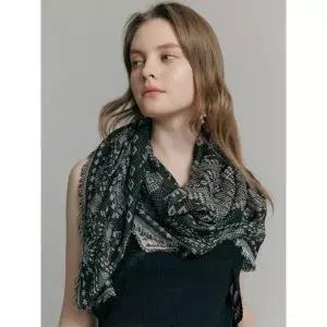 [하프클럽/]에스닉 패턴 클래식 스카프