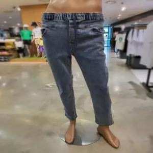 [지프] 앞 요크 밴딩 배기 데님 바지 JN3DPM740