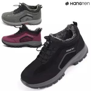 행텐 HT-070 남성여성용 털안감 겨울 운동화 방한화 털운동화 슬립온 스니커즈