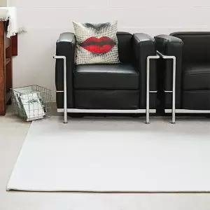 제이오마켓 퓨어 사계절 러그 170x230 라이트그레이/먼지없는 물세탁 카페트 패드 미끄럼방지 층간소음방지 사계절 카펫 매트