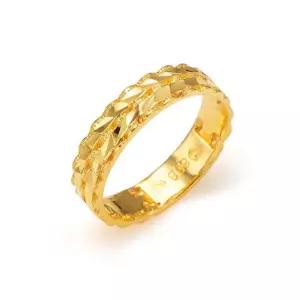 갤러리아 여자 순금 반지 컷팅 월계수 24K 7.5g 애끼 검지 엄지