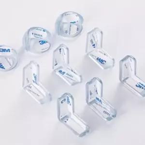 아트박스 달리아문방구 3M 투명 코너 모서리 보호대 원형 사각 2종 4p 부딪힘