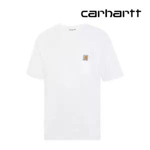 칼하트 워크웨어 포켓 반팔티셔츠 화이트 K87-WH