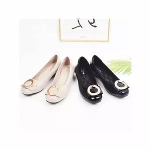 [하프클럽/세자매]귀여운리본장식 여성로퍼 플랫슈즈 발이편한 여자단화 캐주얼구두