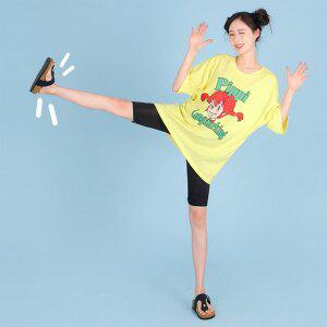 [퍼스트클로]~7XL아이스 쿨링 빅사이즈 비침없는 5부 레깅스_C3695