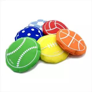 [아이스크림몰]양수쌤이 추천하는 스포츠 빈백 (6개 1세트/콩주머니) 놀이 계발 교구