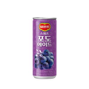 롯데 델몬트 스퀴즈 포도에이드 240ml x 30캔