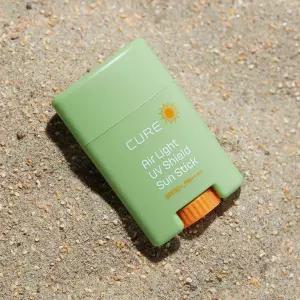 [10%] 김정문알로에 큐어 에어라이트 UV쉴드 썬스틱 20g 2개