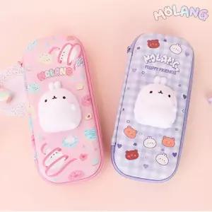 몰랑 스퀴시 EVA 파우치 말랑말랑 유아동 필통 초등 학생 선물