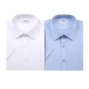 [갤러리아] (반소매 슬림핏) 착용감 좋은 뱀부 스판소재 반팔 와이셔츠 RZUSL0110