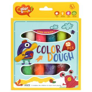 R 플레이 컬러 도우 클레이 세트, 12팩 6818 클레이놀이 촉감발달 점토 교육완구 리필