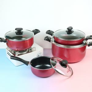 퀸센스 코코 IH 냄비 7종 세라믹 코팅 편수 양수 스텐 라면 가벼운 전골 인덕션 세트 추천 (18 20 22 24cm)