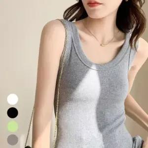 [오노마] ONM 민소매 망고나시 이너나시 나시티 여성 면 골지