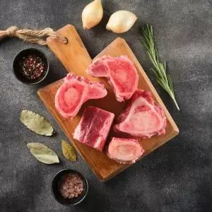 [섬고기]몸보신 암소한우 사골+잡뼈+사태세트 6KG 곰탕용/사골용