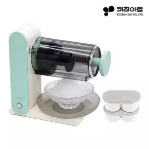 무선 충전식 자동빙수기 KIC-3422 저소음 눈꽃빙수 우유빙수 팥빙수기계