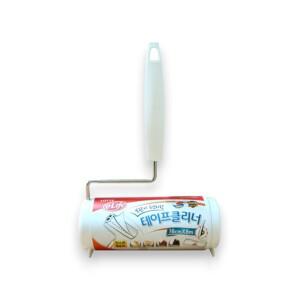 롯데 테이프클리너 돌돌이 청소용 바닥 먼지 강아지털 롤러 크리너