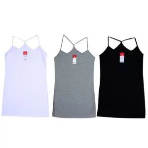 [오노마] ONM 면스판 X자 롱 레이어드 끈나시