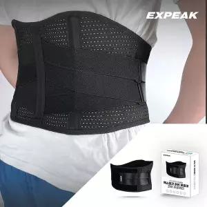 [아웃도어스/엑스피크]코어 프로텍터 허리보호대 일상생활,자세조정,운동