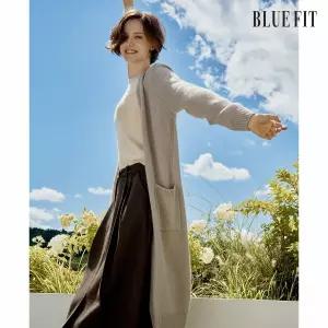 [파격 초특가] 블루핏 라쿤 블렌딩 니트 코트*