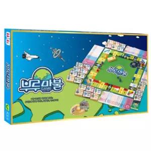 뉴부루마불패밀리/유아용/보드/게임/옛날/휴대용/놀이/온가족/학습용/교구/재밌는/아이들/다용도/취미용/