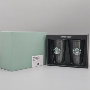 스타벅스 사이렌 기프팅 글라스 세트 500ml(2P)