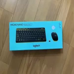 로지텍 MK240 NANO 무선 콤보 블랙 (정품) (밀알)