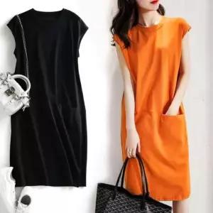 ONM 쿨 데일리 포인트 원피스 주머니