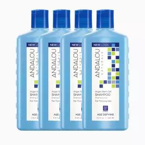 안달로우 아르간 스템셀 샴푸 340ml 4개