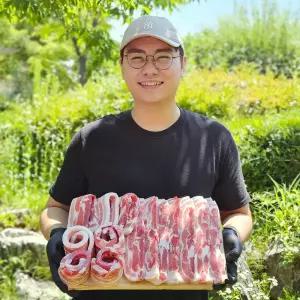 [파파네정육점]수입산 삼겹살 냉동 수입 냉삼 냉동삼겹 2kg