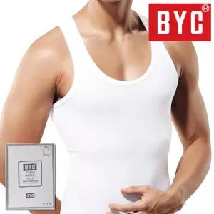 BYC 남성런닝 순면 고급 100수 조끼 민소매 남자 메리야스 셔츠