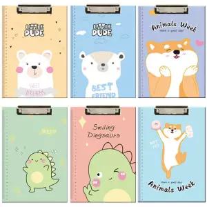 클립보드 A4 캐릭터 디자인 결제판 테이블 클립 보드판 카페메뉴판 결재 종이 서류정리