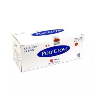 [고려양행] 멸균 폴리글러브 KR-2 (200매입/2매포장)