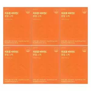 온유바이오 리포좀 비타민C 분말 스틱 2000mg x 30포 6개 / 써클