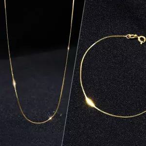 [골드피아] 14K 이태리 실키 스네이크 팔찌/목걸이