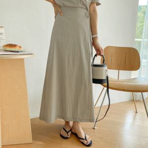 [시크릿라벨] 나일론스트랩롱스커트