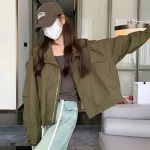 ONM 여자 오버핏 스타일 야상 숏점퍼 1P 고품질 자켓 집업