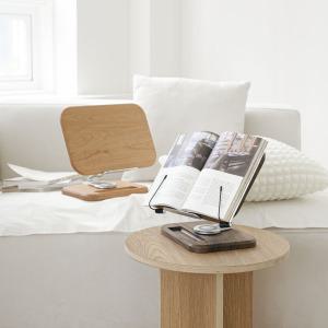 어드로잇 원목독서대 높이 각도조절독서대 접이식 휴대용 책거치대