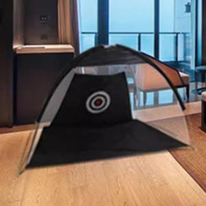 야외골프연습장 실내 가정용 골프 퍼팅 어프로치 연습 그물 망 스윙 연습기 네트 소형 블랙