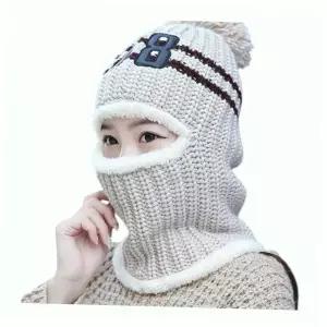 방한 마스크 비니 털모자 다용도 넥워머