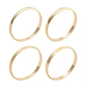 18K 반지 엥게이지 반엥게이지 옐로우골드 B타입