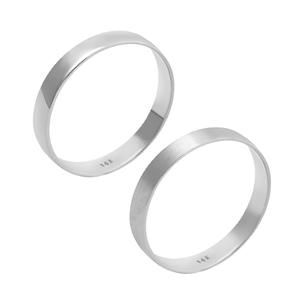 18K 평반지 유광 무광 화이트골드 C타입