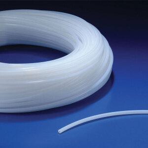 테프론 호스 튜브 PTFE 반투명백색 외경 1.5~12mm 1/8~3/8인치 1m 단위 튜빙 내약품성 비점착성 저마찰성 순수성 내부식성 내열 내한 불소수지 전자 통신 의료 화학