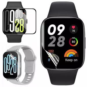 샤오미 레드미워치5 4 액티브 라이트 호환 TPU PET 풀커버 액정보호필름 2매