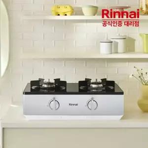[전국설치] 린나이 2구 가스레인지 RTR-642BJ 과열방지