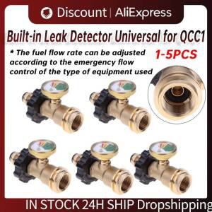 1-5PCS 프로판 탱크 게이지 레벨 표시기 누출 감지기 캠핑카 카라반 실린더범용 가스 압력계 바베큐 그릴