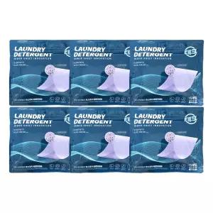 [테크][ 테크 ] 엘지 한장빨래 시트세제 효소캡처 15매입 6개 라벤더향 황변얼룩 냄새제거