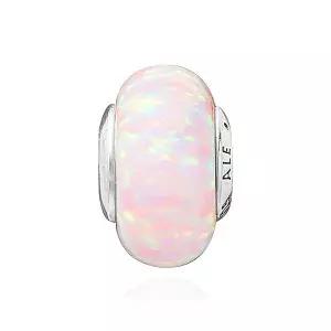 [편집샵 언커먼레이블][판도라] 판도라 참 791691C03 오팔러센트 핑크 무라노 실버 여성참 당일발송 (P0032