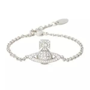 [비비안웨스트우드] 카멜라 바스 릴리프 브레이슬릿 실버 130368805