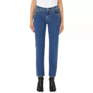 [비비안웨스트우드] 데님 스트레이트 팬츠 딥 블루 61433626