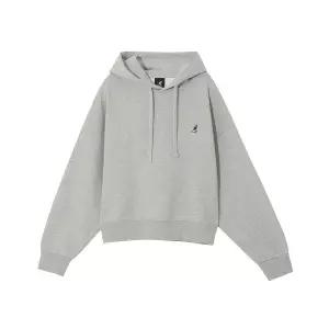 [롯데백화점]캉골 우먼스 클래식 로고 후디 5158 멜란지그레이 (KREWHY51580)